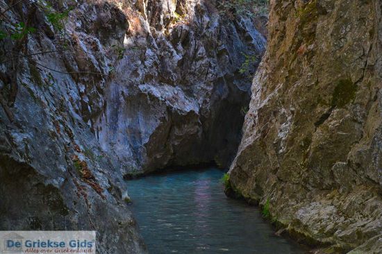 Potami watervallen Samos